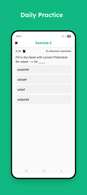 Deutsch Quiz Screenshot 1
