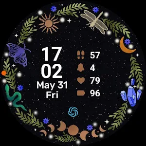 Celestial Wreath watch face Screenshot 2