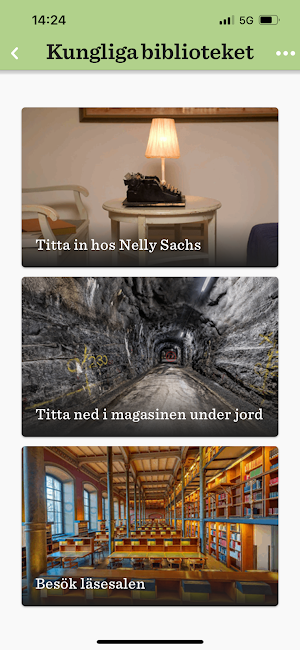 Kungliga Biblioteket Screenshot 2