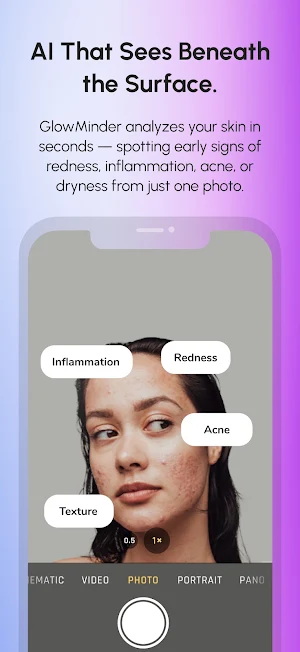Glow Minder: Improved Skin Screenshot 1