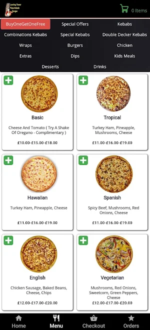 Leaning Tower Pizza Droitwich Screenshot 3