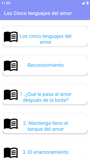 Los 5 lenguajes del amor Book Screenshot 1