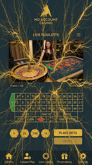 No Account Casino Screenshot 1