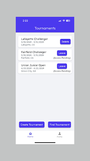TournaTennis Screenshot 0