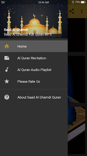 Saad Al Ghamidi Quran MP3 Screenshot 0