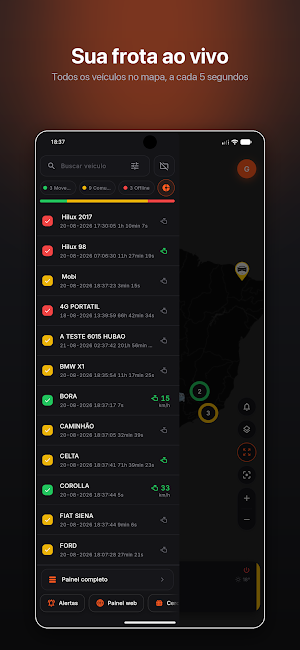 Rastreamento Hybrid Screenshot 1