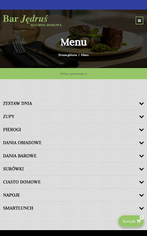Bar Jędruś Tarnobrzeg Screenshot 2