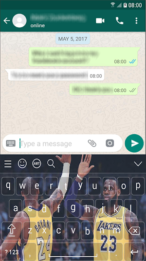 Lebron James Lakers Keyboard NBA 2K20 For Lovers Screenshot 0