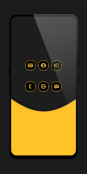Dazzling Gold Icon Pack Screenshot 2