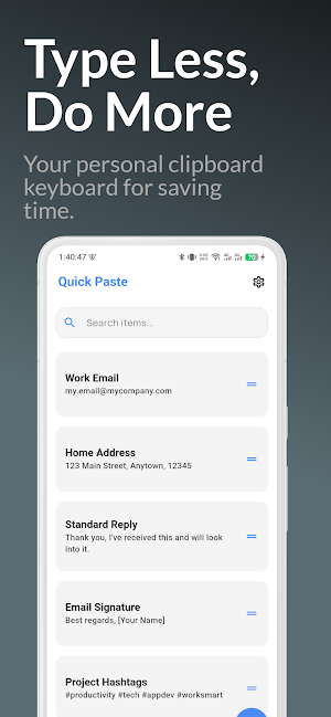 Auto Paste - Quick Paste Screenshot 0