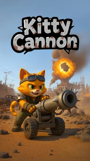 Kitty Cannon: Offline Shooter Screenshot 0