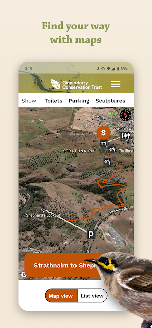 Ginninderry Tracks Screenshot 3