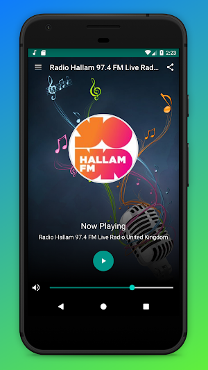 Hallam FM Radio App UK Online Screenshot 0