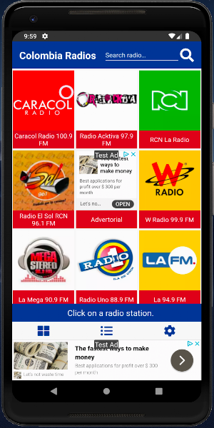 Colombia Radios Screenshot 0