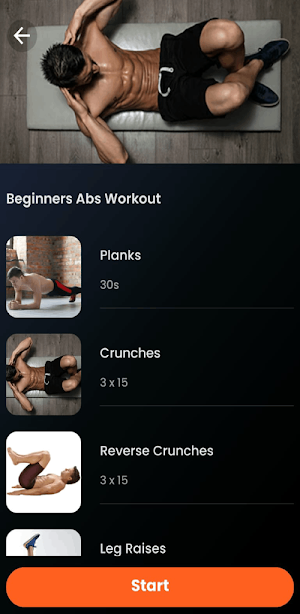 Core Blaze: Abs & Weight Loss Screenshot 1