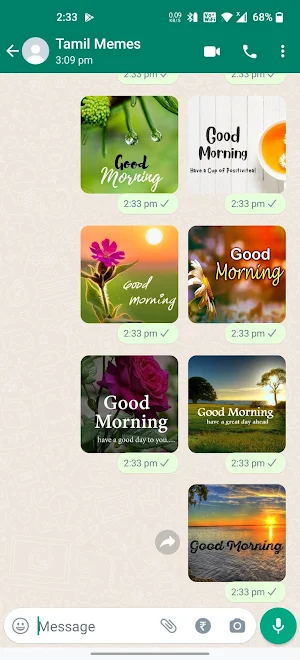 Good Morning Stickers Screenshot 0