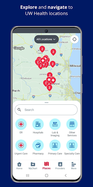 UW Health Nexus Screenshot 1