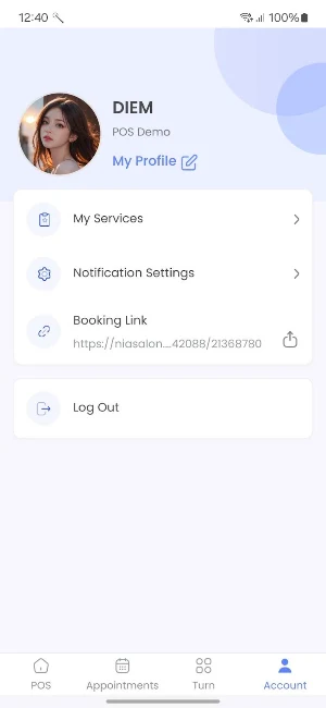 AB Nails Staff Screenshot 2