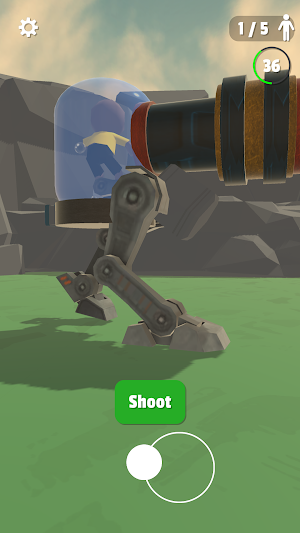 Human Bullet Gun Screenshot 3