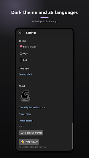 Browser Selector Screenshot 1
