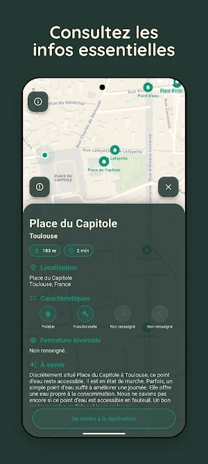 Thirsty – Points d'eau Screenshot 1