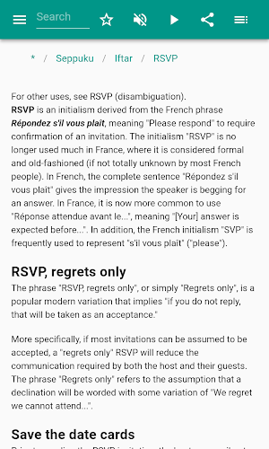 Etiquette Screenshot 1