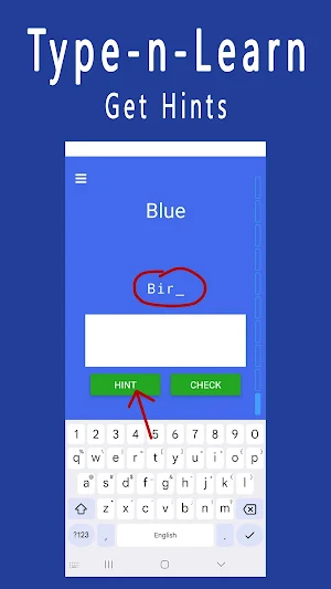 Click-n-Learn Learn Words Fast Screenshot 3