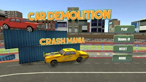 Car Demolition Crash Mania Screenshot 0