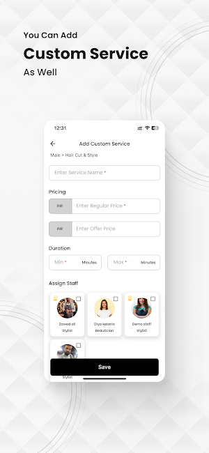 Style Lounge Partner App Screenshot 2