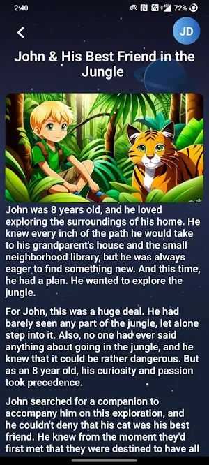 Bedtime Story AI Screenshot 3