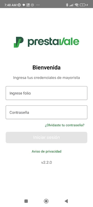 PrestaVale Mayoristas Screenshot 0