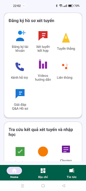 NEU Tuyển sinh Screenshot 1