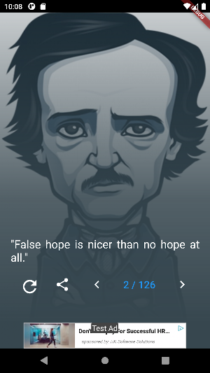 Edgar Allan Poe Quotes Screenshot 0