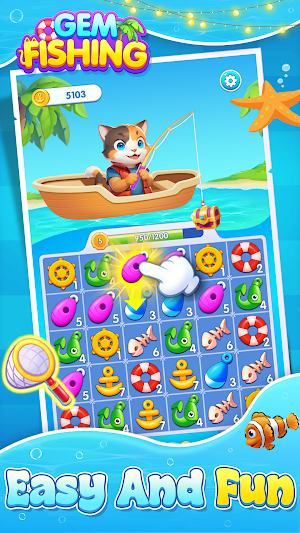 Gem Fishing Screenshot 0