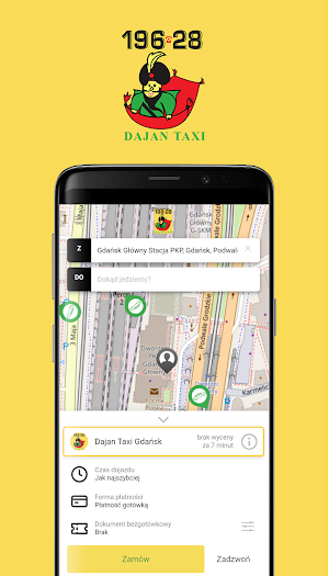 Dajan Taxi Gdańsk Screenshot 1
