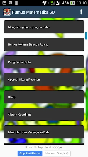 Rumus Matematika SD / MI Screenshot 3