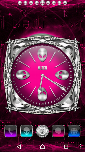 Alien Warm Clock Collection Screenshot 1