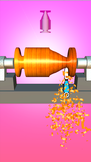 Wood Cutting - Wood Simulator Game Screenshot 2