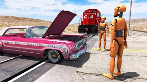 School Car Crash Simulator SCC Screenshot 1