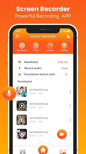 Screen Recorder: Record Video Screenshot 1