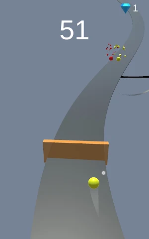 Color Ball Rolling screenshot 1