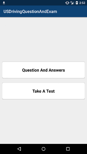 US Driving License Test Screenshot 2