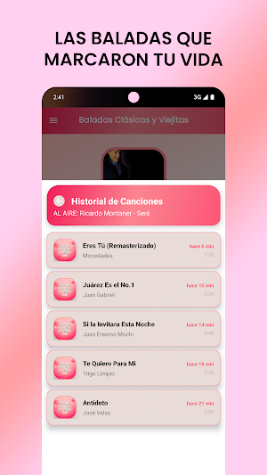 Baladas Clásicas y Viejitas Screenshot 3