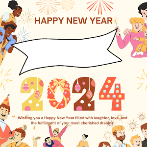New Year Name Dp Maker 2024 Screenshot 0