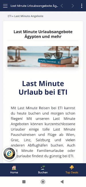 ETI Reisen Screenshot 0