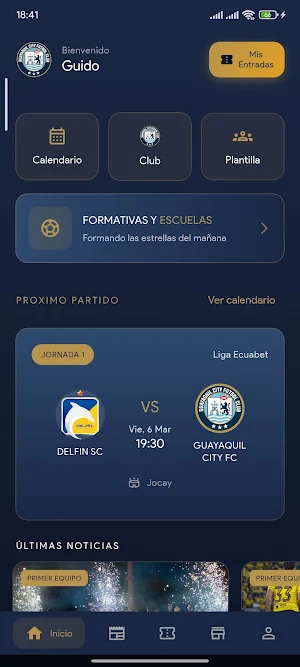 Guayaquil City FC App Screenshot 2