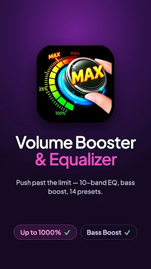Volume Booster : Sound Booster Screenshot 0