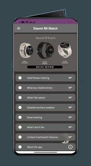 Xiaomi Mi Watch app mi band Screenshot 0