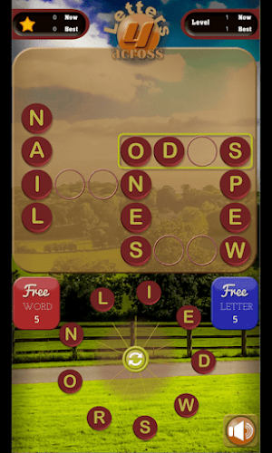 Four Letters Across Screenshot 1
