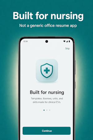 Nurse CV Maker Screenshot 3